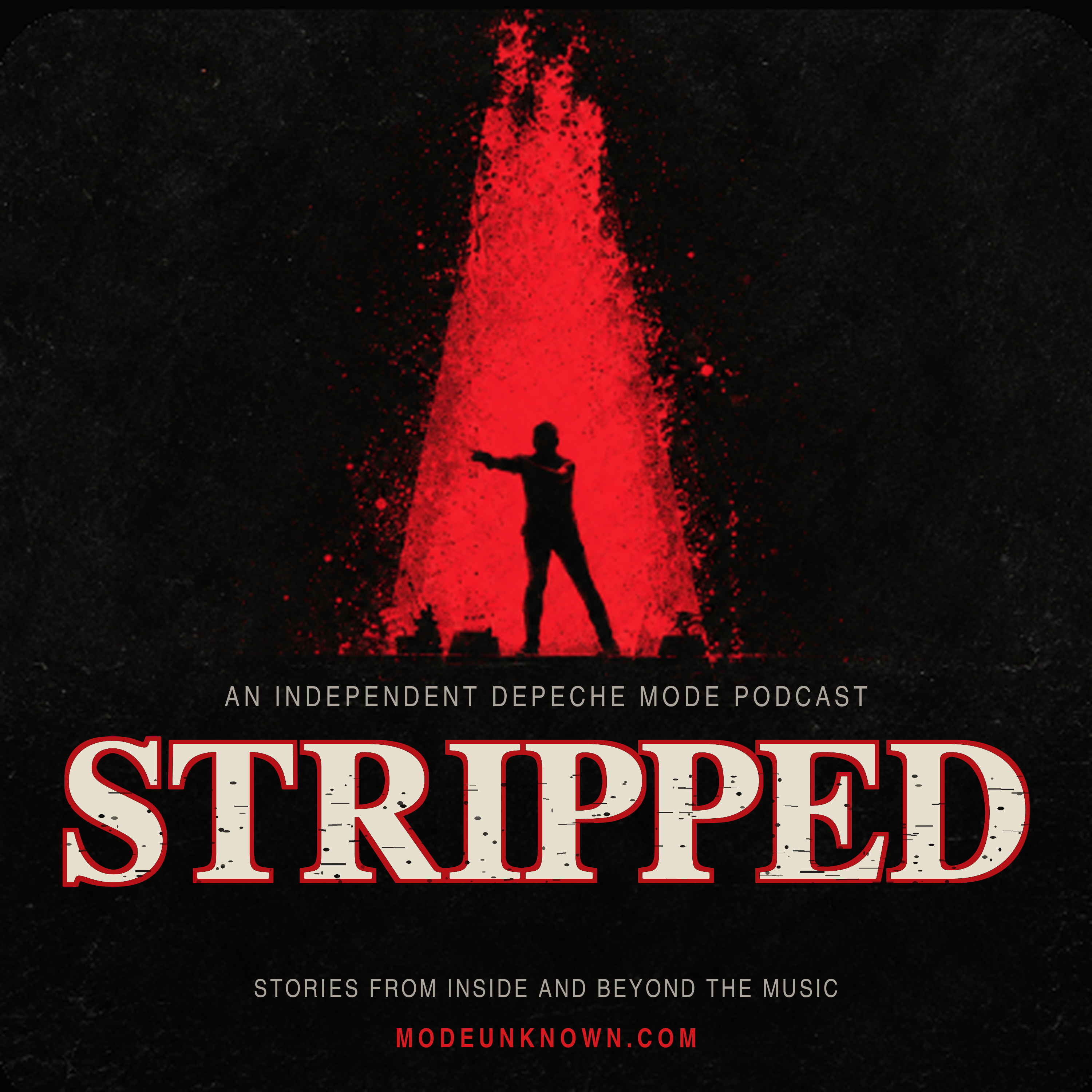 MODE UNKNOWN: Stripped podcast cover