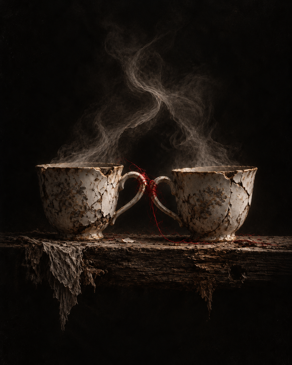 Two small presences, sharing the quiet.