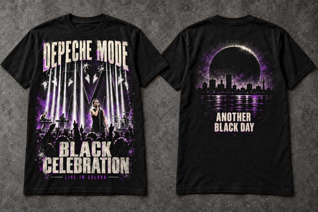 Black Celebration — MODE UNKNOWN T-shirt design preview
