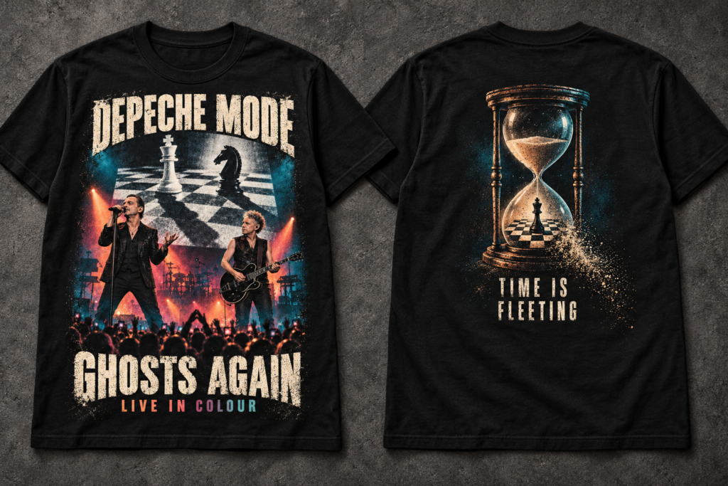 Ghosts Again — MODE UNKNOWN T-shirt design preview