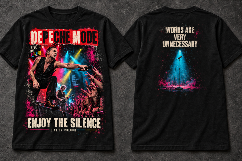 Enjoy the Silence — MODE UNKNOWN T-shirt design preview