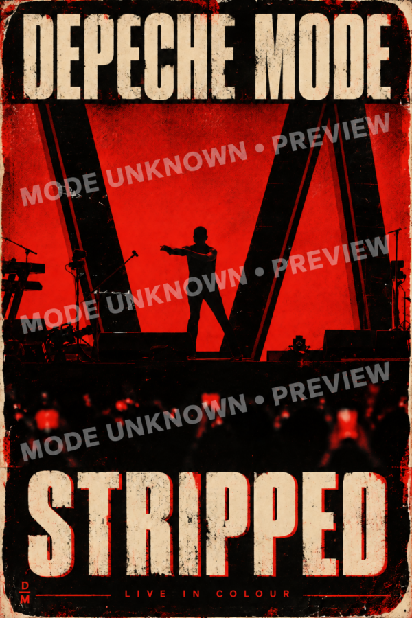 STRIPPED Live in Colour art print